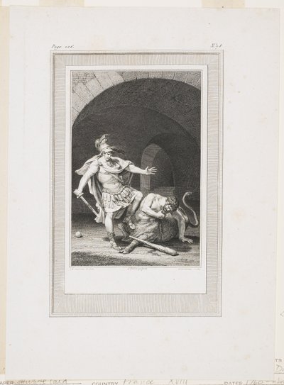 Vignette from the Metamorphoses of Ovid by Jacques Louis Petit